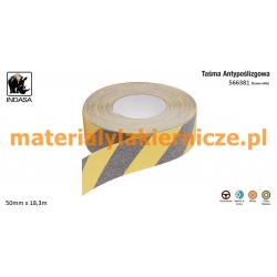 INDASA 566381 TAŚMA ANTYPOŚLIZGOWA BHP 50mm x 18,3m materialylakiernicze.pl